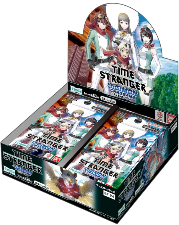 Digimon Card Game Time Stranger BT24 Booster Box 24 Packs