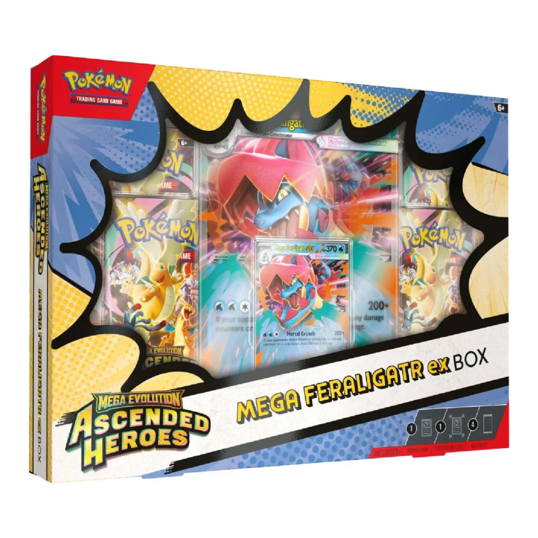 Pokémon - ME Ascended Heroes - Mega Feraligatr ex Box