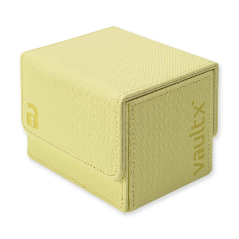 The Vault X Exo-Tec Sideloading Deck Box - Pastel Yellow Special Edition