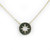 Moravian Star Disc Necklace