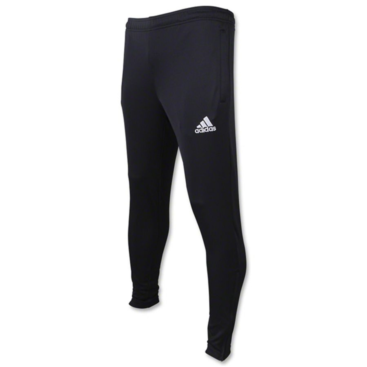 Men's Clothing - Essentials Fleece 3-Stripes Tapered Cuff Pants - Blue |  adidas Oman