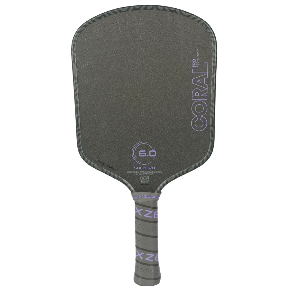 Six Zero Coral Pro 16mm Pickleball Paddle (Widebody)