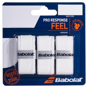 Babolat Pro Response Feel overgrip - white Babolat Pro Response Feel overgrip - white
