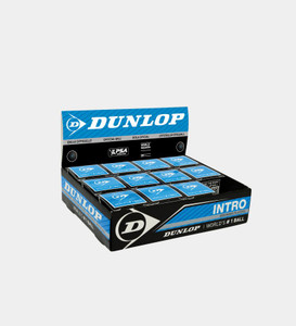 Dunlop Intro Squash | case | 12 balls Dunlop Intro Squash | case | 12 balls