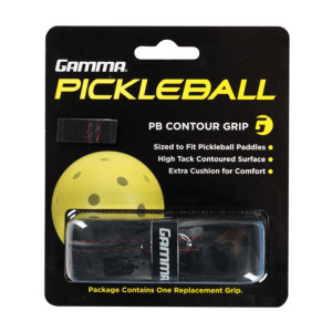 Gamma Contour Grip - Black Pickleball Gamma Contour Grip - Black Pickleball