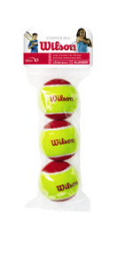 Wilson Junior Starter Red 3 Balls Stage 3 WRT137001 Wilson Junior Starter Red 3 Balls Stage 3 WRT137001