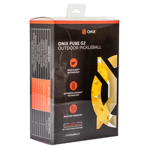 Onix Fuse G2 outdoor Yellow/orange - 6 balls pack Onix Fuse G2 outdoor Yellow/orange - 6 balls pack
