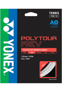 Yonex Polytour REV 16G / 1.30 mm - White Yonex_Tennis_String_Polytour_Cordage_Tennis Yonex Polytour REV 16G / 1.30 mm - White Yonex_Tennis_String_Polytour_Cordage_Tennis