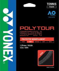 Yonex_Polytour_Spin_16_L_Gauge / 1.25 mm_Yonex_Tennis_String_Cordage_Boutique_Tennis_Store Yonex_Polytour_Spin_16_L_Gauge / 1.25 mm_Yonex_Tennis_String_Cordage_Boutique_Tennis_Store