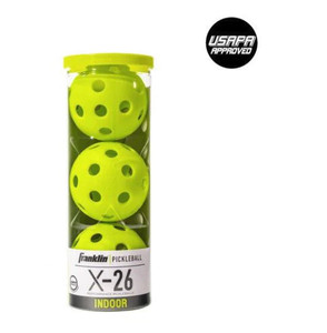 Franklin X-26 Indoor Pickleball Balls 3 Pack Franklin X-26 Indoor Pickleball Balls 3 Pack