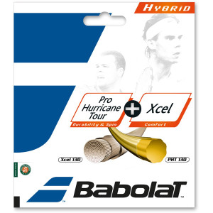Babolat Hybrid Pro Hurricane Tour 16g + Xcel 16g Comfort