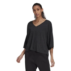 Adidas Icon Loose Fit Tee - BLCKME/XS — view 6