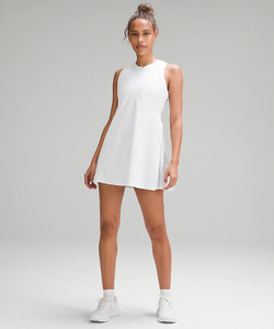 Lululemon Grid-Texture Sleeveless Tennis Dress