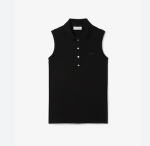 Lacoste Lacoste Women's polo Black vêtement