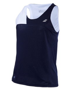 Babolat Women's Performance Tennis Tank Top (Black/White)