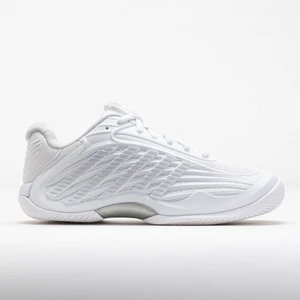 K-Swiss Hypercourt Express 3 — White / Dawn Blue / Silver (Wide) — view 3