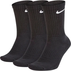 Nike Everyday Cushioned Crew 3-Pack — Black/White — view 2