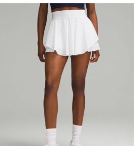 Lululemon Court Rival HR Skirt Long Blanc