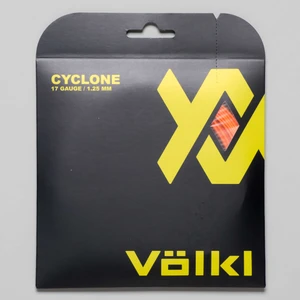 Völkl Cyclone 17g Tennis String Set - Fluo Orange