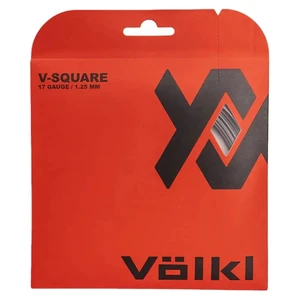 Völkl V-Square 17g Tennis String Set - Black