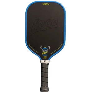 Bread & Butter Loco 16mm Pickleball Paddle - Elongated Blue/Grey