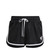Adidas Club Shorts - BLK/WHT/XS — view 4
