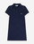 Lacoste Robe Piqué Coton Poche Navy