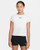 NikeCourt Girls Dri-FIT Tee Blanc