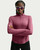 Nike Women's Swift Dri-FIT UV Half-Zip Top — Pink Smoke/Reflective Silver