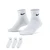 Nike Everyday Cushioned Training Ankle 3-Pack — White/Black