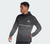 Adidas Own the Run Men's Hooded Running Jacket - Grey