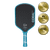 Six Zero Coral 16mm Pickleball Paddle (Widebody)