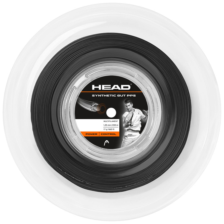 HEAD Synthetic Gut PPS Black 16G Reel