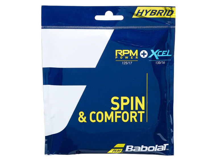 Babolat Hybrid RPM Power 17g + Xcel 16g