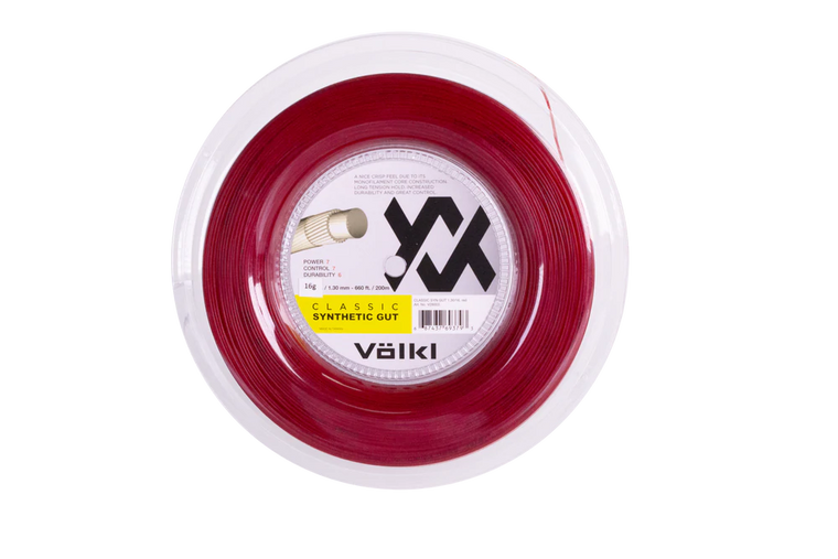 Volkl Classic Synthetic gut reel 16g - red