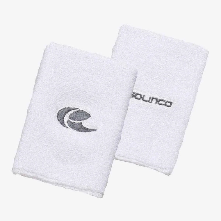 Solinco Wristband white double-wide