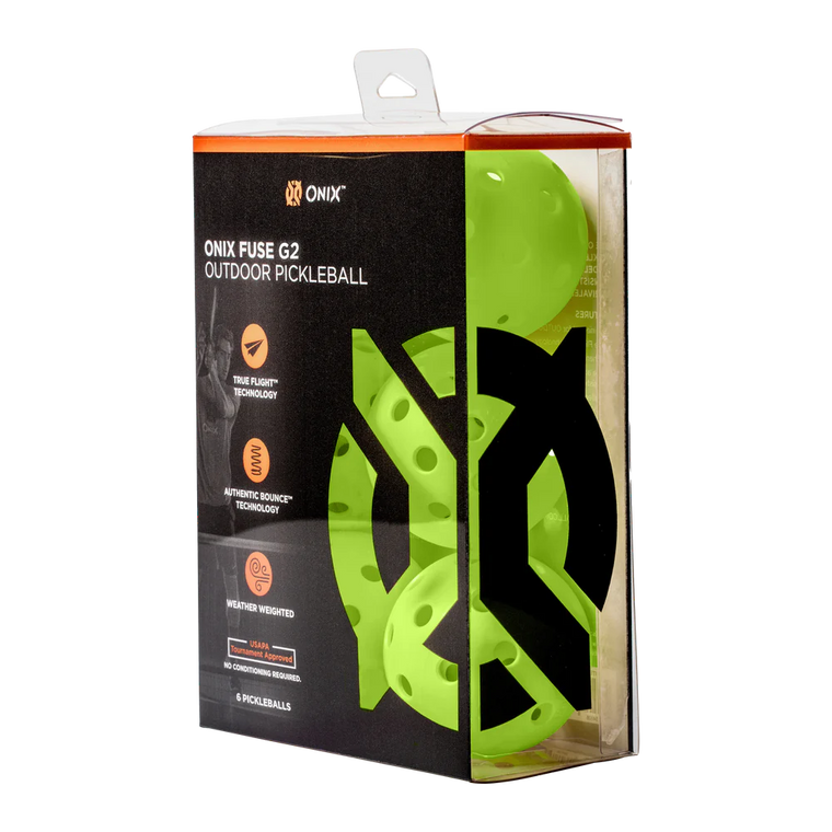 Onix Fuse G2 Outdoor Grenn - 6 balls pack