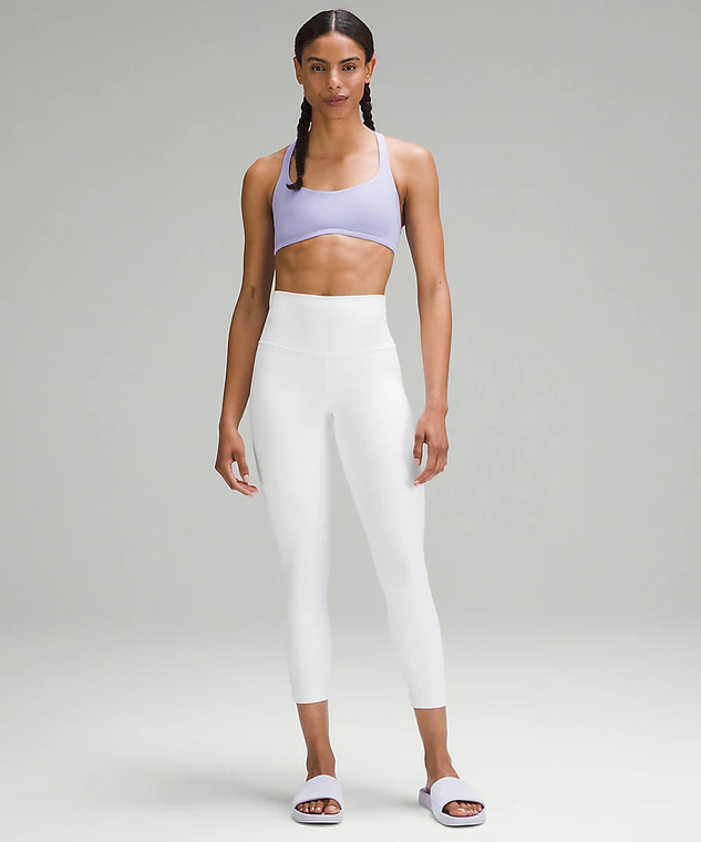 Lululemon Align Ribbed HR Pant 25in - WHT - 2