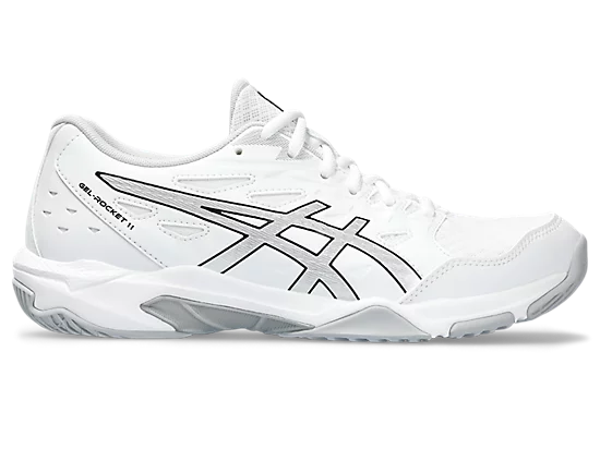 Asics Gel-Rocket 11 Women - White/Pure silver - Tennis ProSport