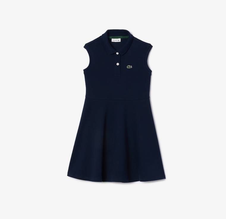 Lacoste Stretch Piqué Polo Dress-1758159177