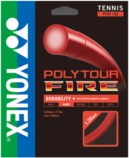 Yonex Polytour Fire 1.30/16L GA red