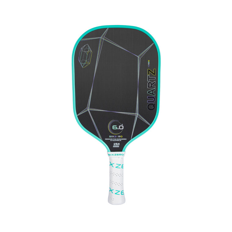 Six Zero Quartz 15mm Rose Pickleball Paddle