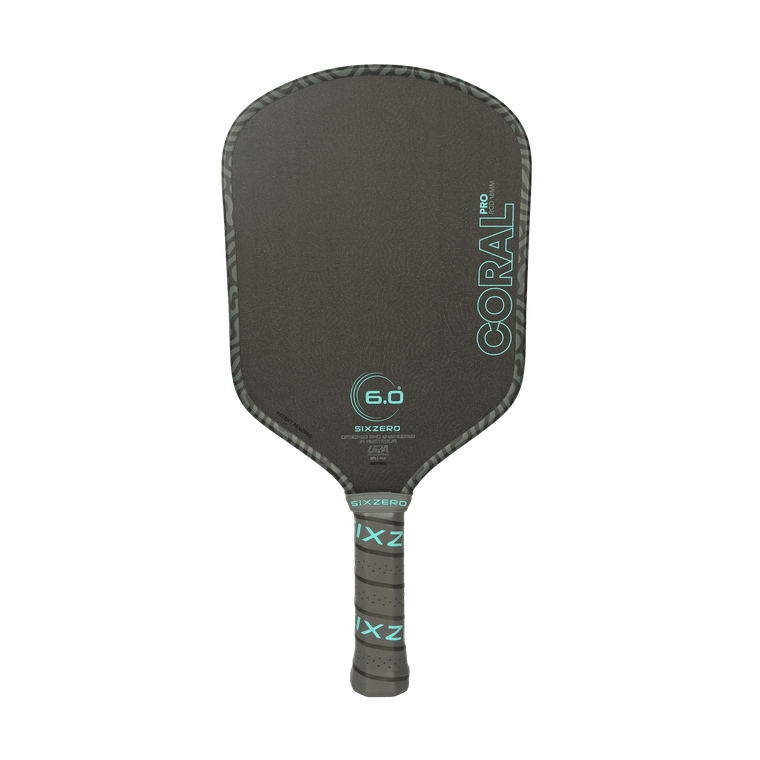 Six Zero Coral Pro 16mm Pickleball Paddle (Hybrid)