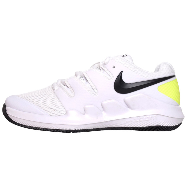 NikeCourt Jr. Vapor X — White/Black-Volt