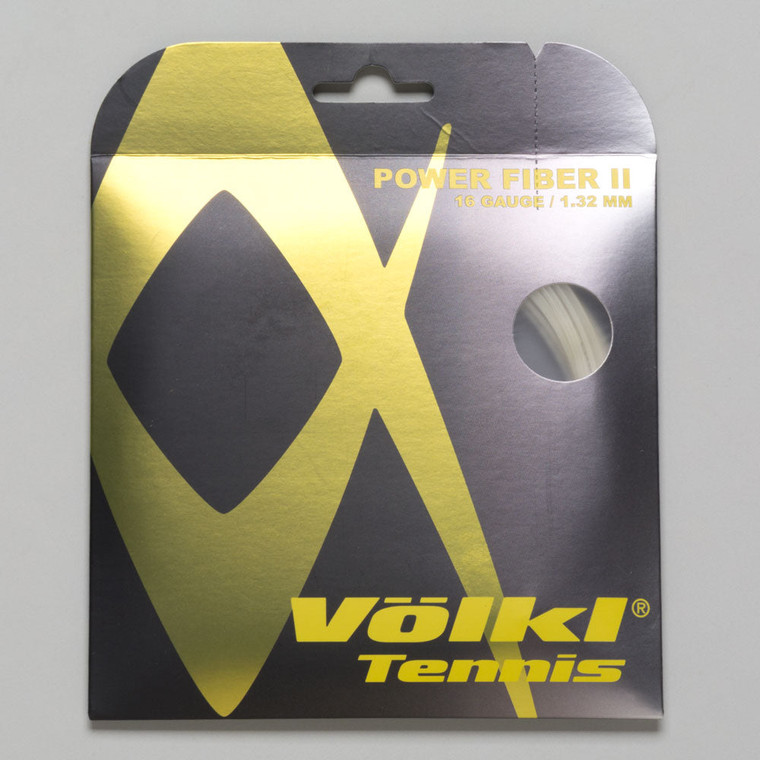 Völkl Power Fiber II 16g Tennis String Reel 200m - Natural