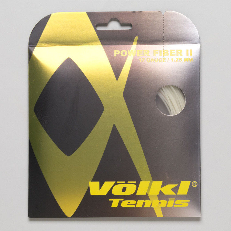 Völkl Power Fiber II 17g Tennis String Reel 200m - Natural