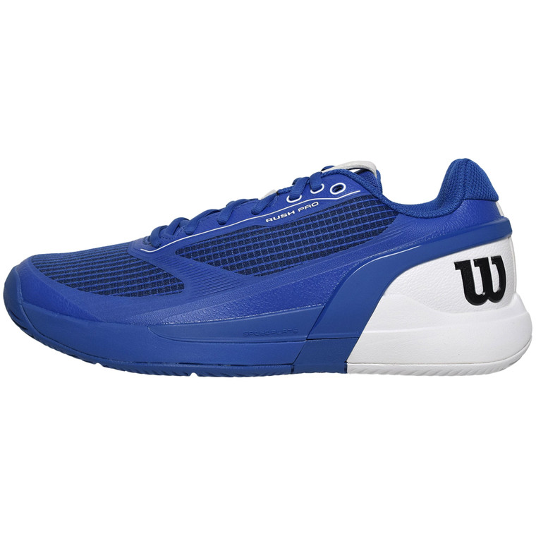 Wilson Rush Pro 5 Men Tennis Shoes — Blue / White / Black