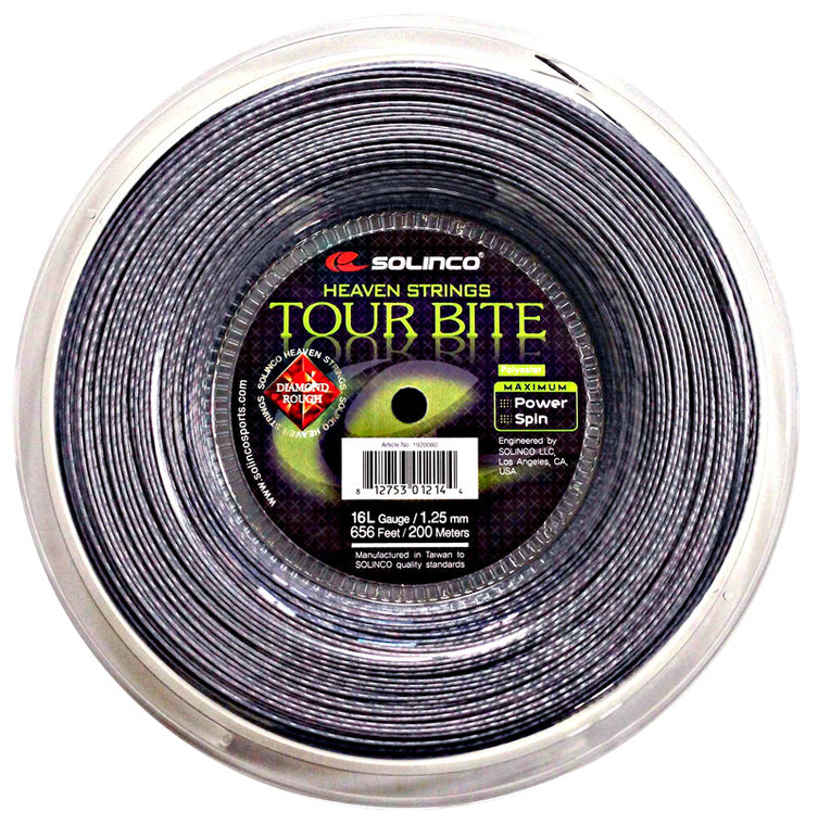 Solinco Tour Bite Diamond Rough 16L Reel 200m