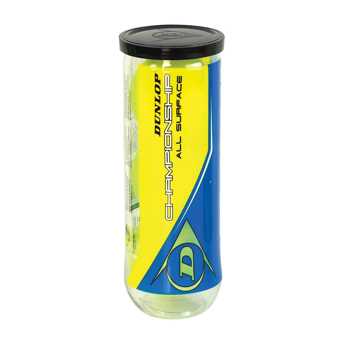 DUNLOP-CHAMPIONSHIP ALL SURFACE 3 BALL CAN (4 CANS)