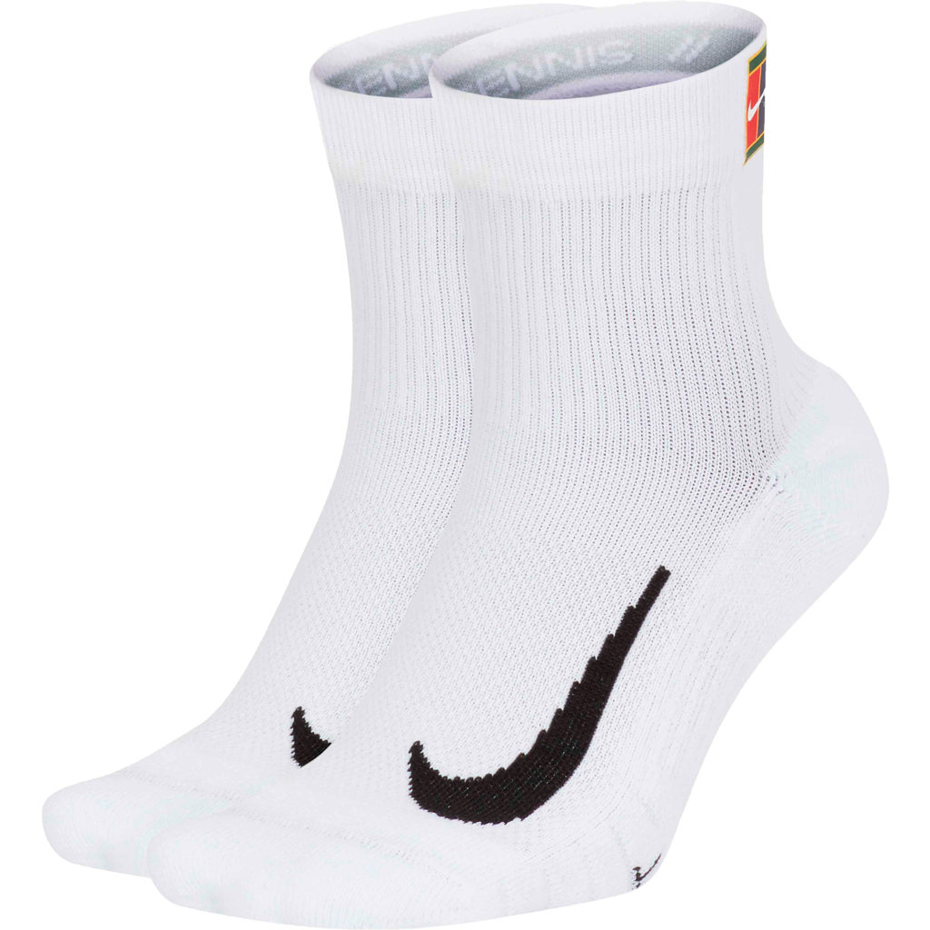 NikeCourt Multiplier Max Tennis Ankle Socks (2 Pairs)